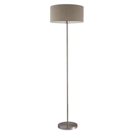 LED-põrandalamp TUNJA 1xE27/20W/230V, läbimõõt 38 cm, mattkroom/taupe