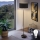 LED põrandalamp TUNJA 1xE27/20W/230V läbimõõt 38 cm must