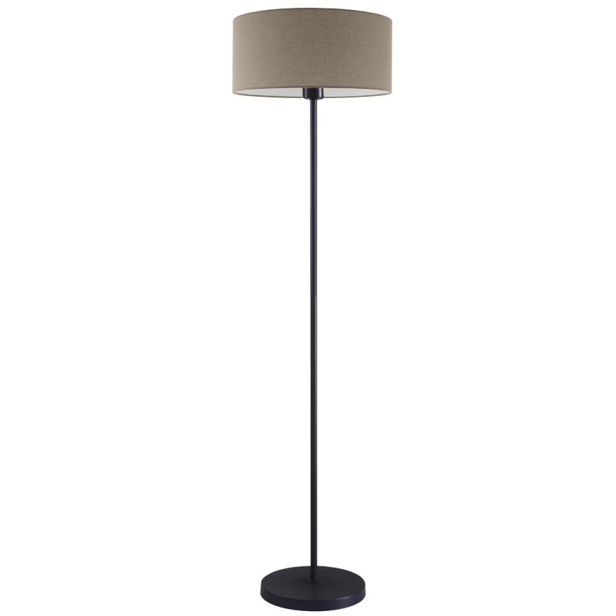 LED-põrandalamp TUNJA 1xE27/20W/230V, läbimõõt 38 cm, must/taupe