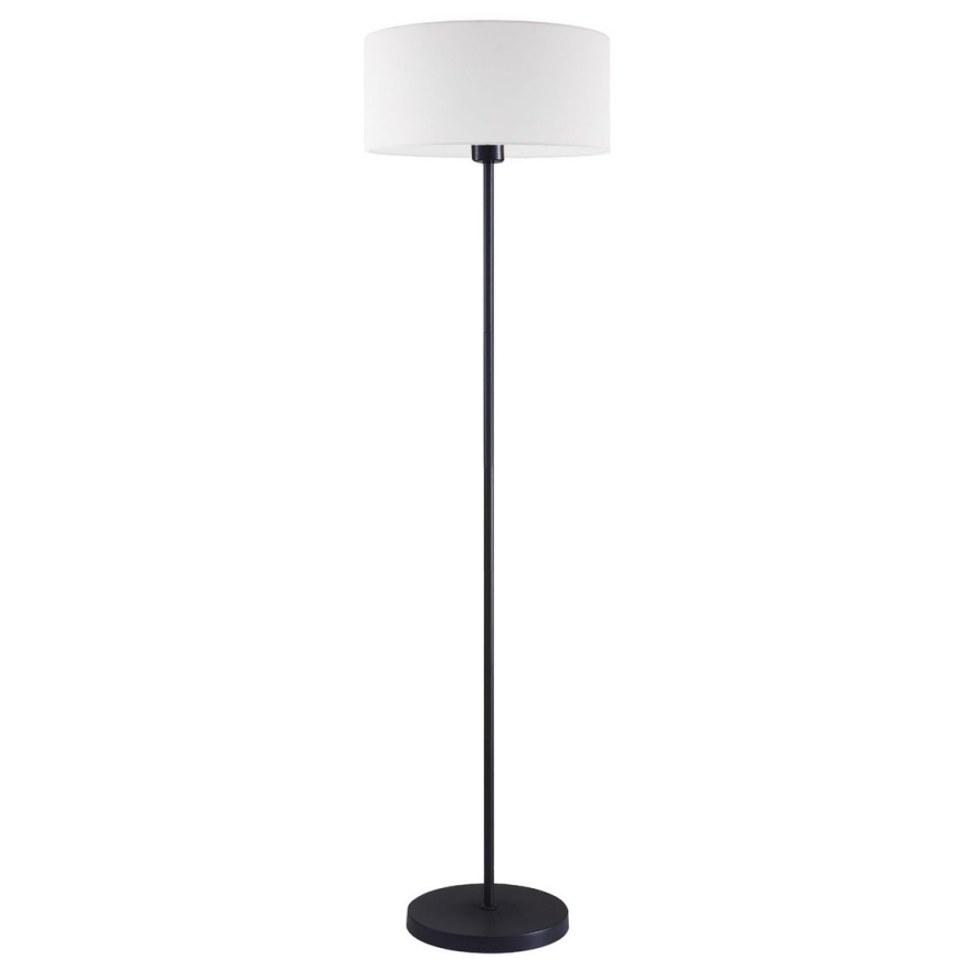 LED põrandalamp TUNJA 1xE27/20W/230V, läbimõõt 38 cm, must/valge