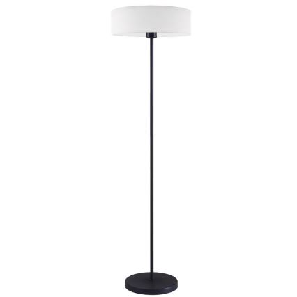 LED põrandalamp TUNJA 1xE27/20W/230V läbimõõt 38 cm must/valge
