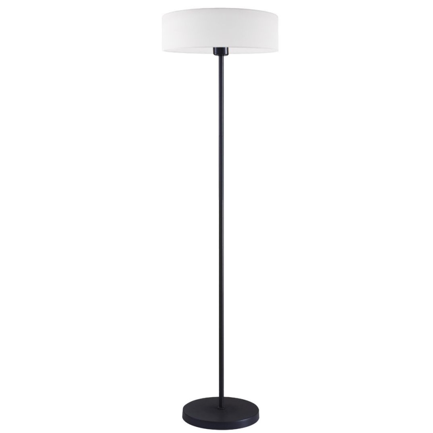 LED põrandalamp TUNJA 1xE27/20W/230V läbimõõt 38 cm must/valge