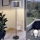 LED-põrandalamp TUNJA 1xE27/20W/230V Ø 30 cm, must/hall