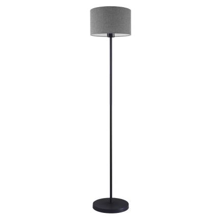 LED-põrandalamp TUNJA 1xE27/20W/230V Ø 30 cm, must/hall