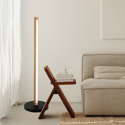 LED Põrandalamp VERDE LED/18W/230V 3000K tamm/must