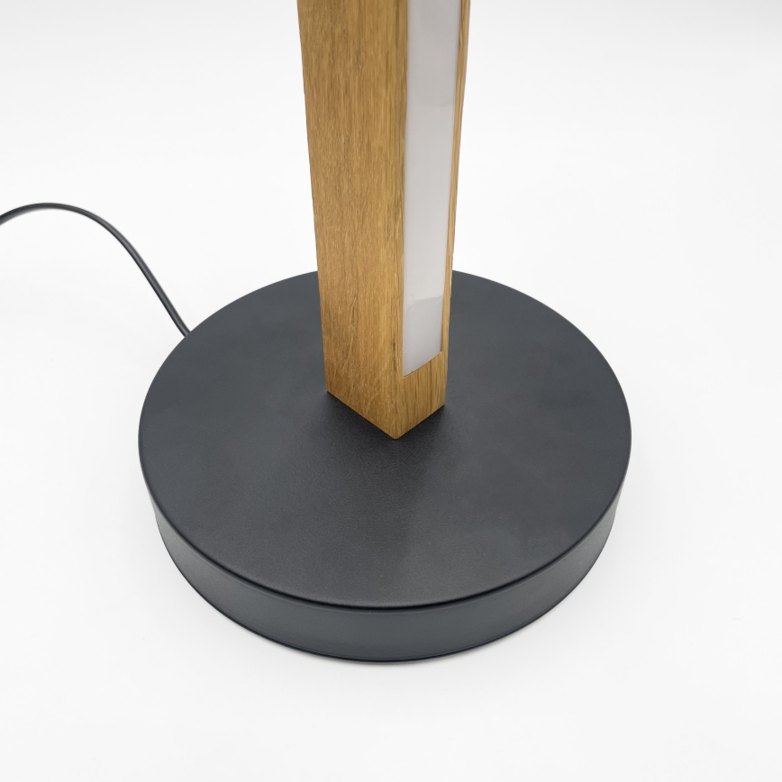 LED Põrandalamp VERDE LED/18W/230V 3000K tamm/must