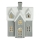 LED Portselan kaunistus LED/2xLR44/soe valge maja hall