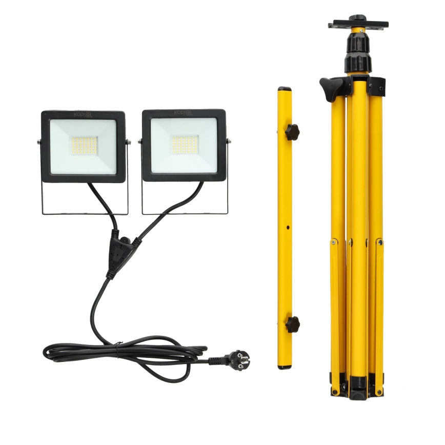 LED Prožektor alusega 2xLED/30W/230V IP65