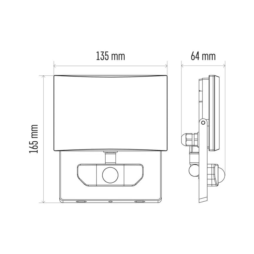 LED Prožektor anduriga LED/20W/230V IP54