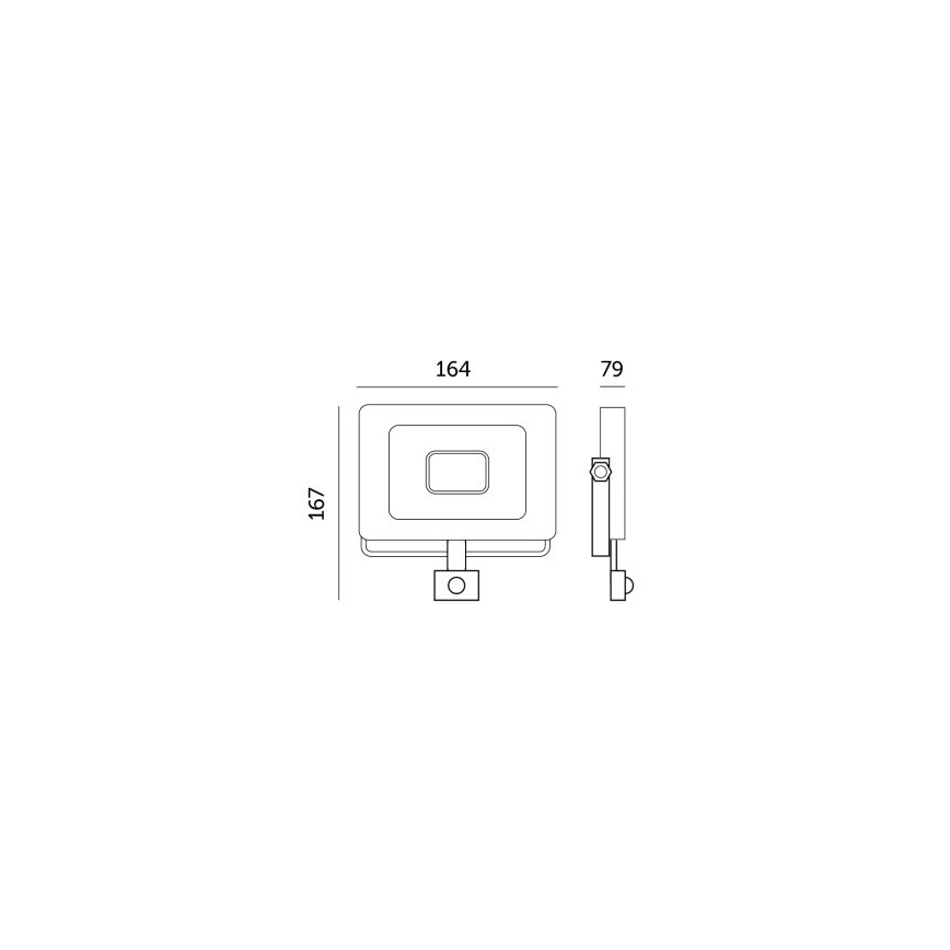 LED Prožektor anduriga LED/30W/230V 6500K IP44