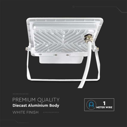LED Prožektor anduriga LED/50W/230V 6500K IP65 valge