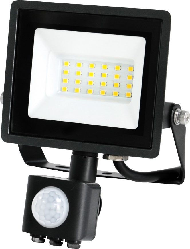 LED Prožektor anduriga MHC LED/20W/230V IP44 6500K must