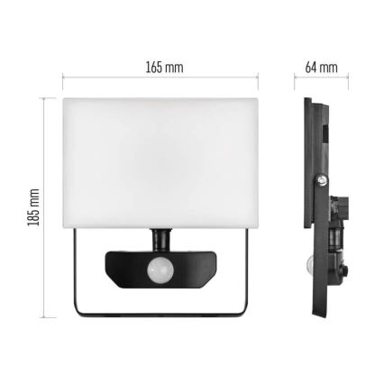 LED Prožektor anduriga TAMBO LED/30W/230V 4000K IP54