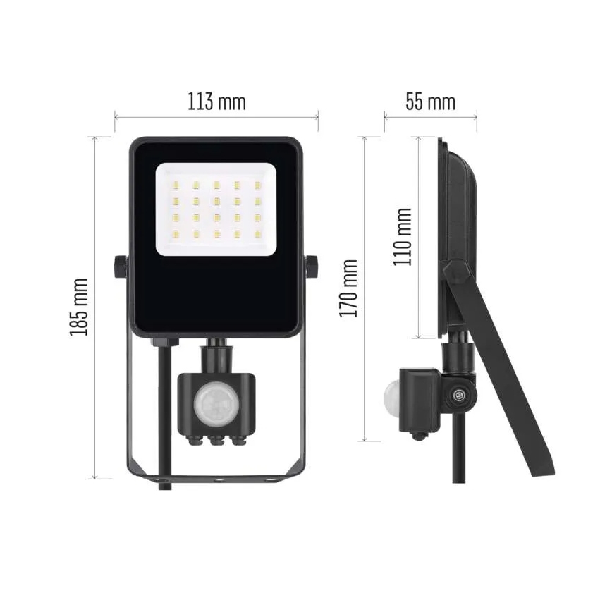 LED Prožektor anduriga VISIO LED/10W/230V 4000K IP65