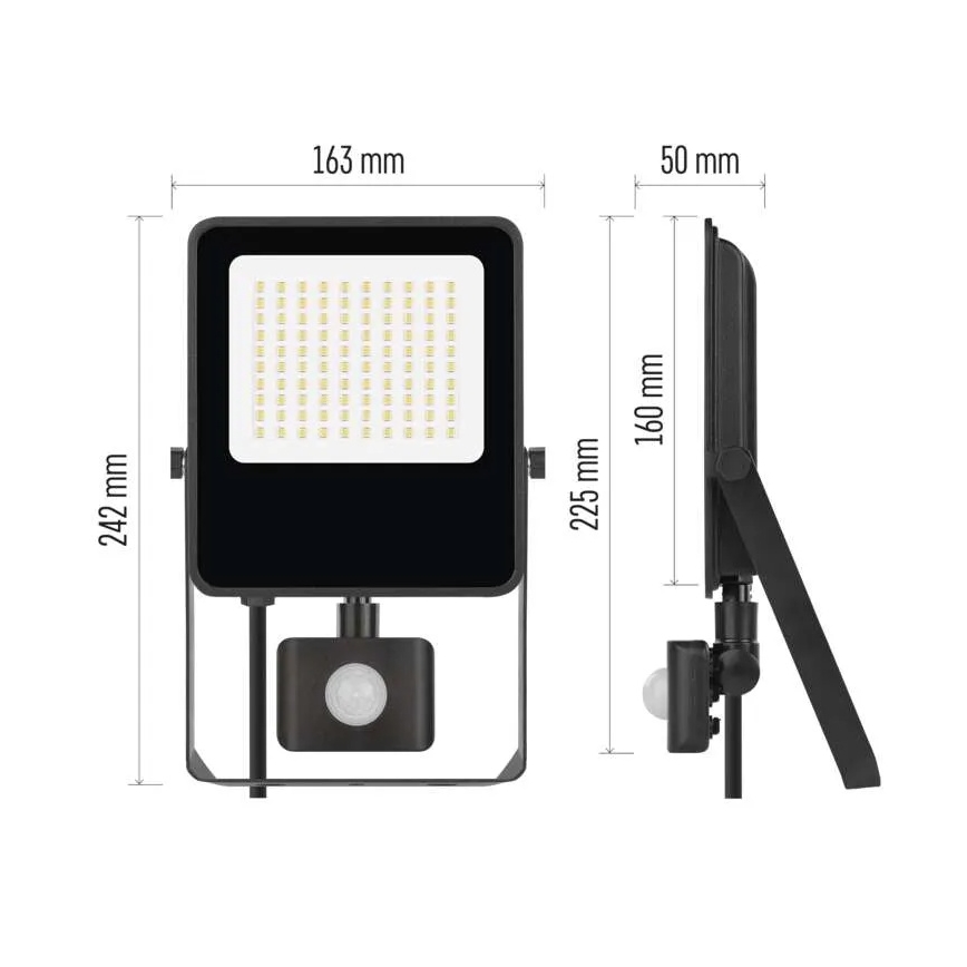 LED Prožektor anduriga VISIO LED/50W/230V 4000K IP65