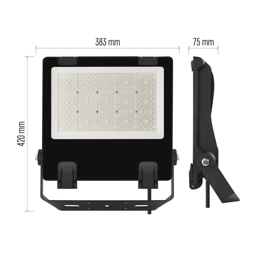 LED Prožektor AVENO LED/200W/230V 4000K 32000 lm IP66 must