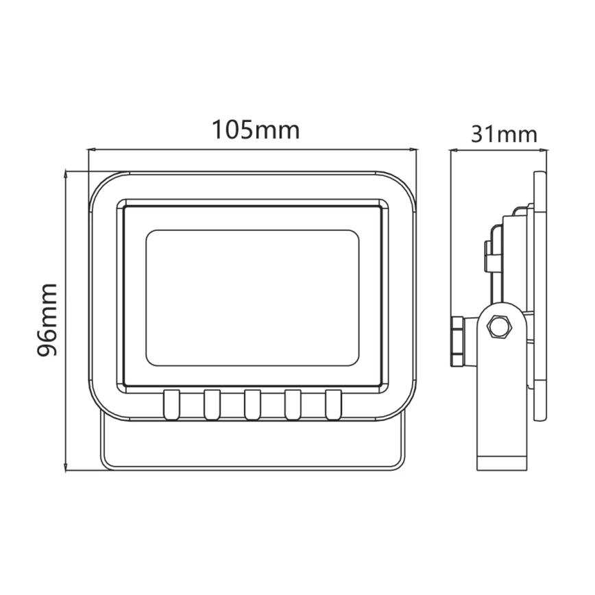 LED Prožektor LED/10W/230V 6500K IP65