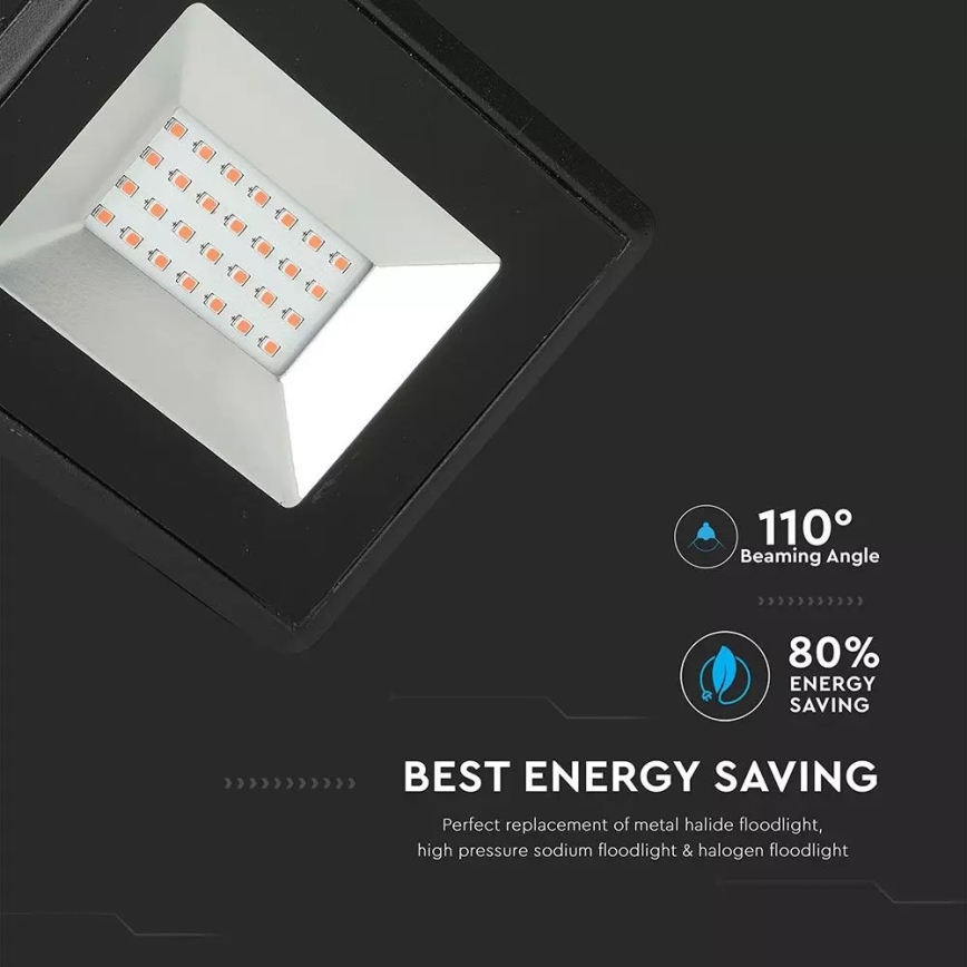 LED Prožektor LED/20W/230V IP65 roosa valgus