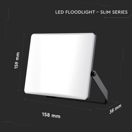LED Prožektor LED/30W/230V 3000/4000/6500K IP65 must