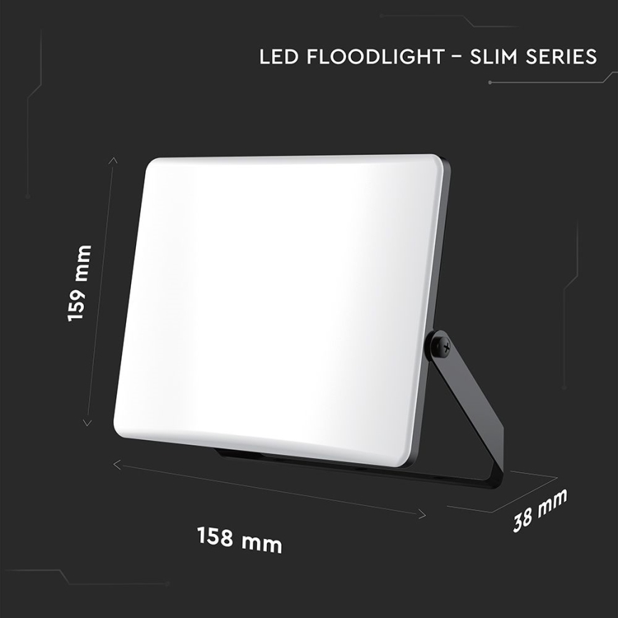 LED Prožektor LED/30W/230V 3000/4000/6500K IP65 must