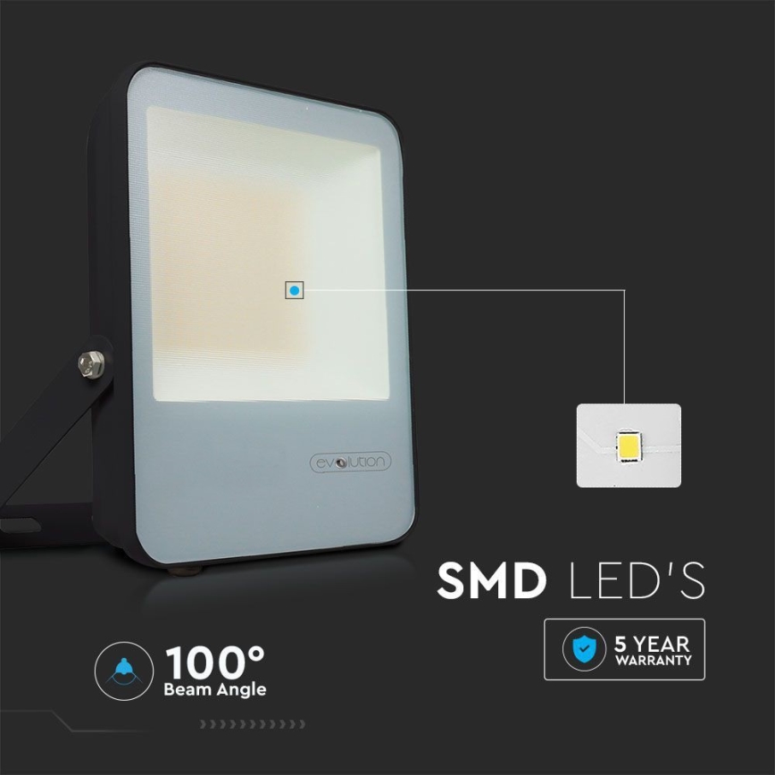 LED Prožektor LED/30W/230V 6400K IP65 must