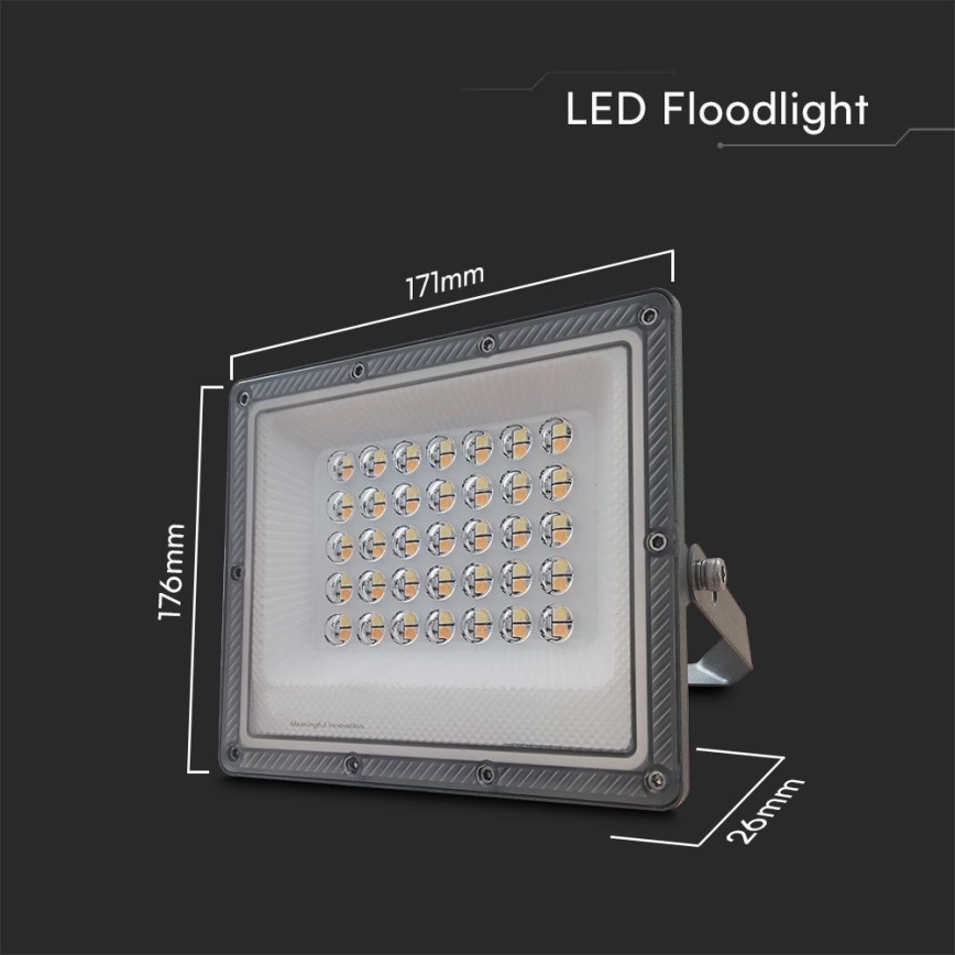 LED Prožektor LED/30W/230V IP65 3000/4000/6500K