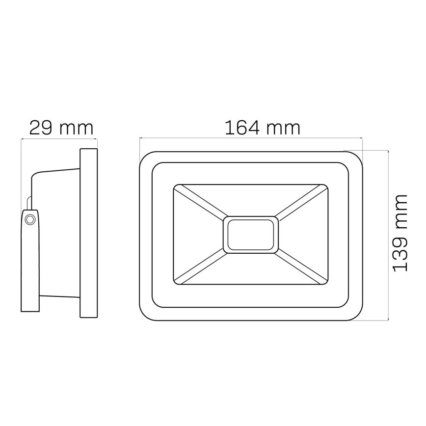 LED Prožektor LED/30W/230V IP65
