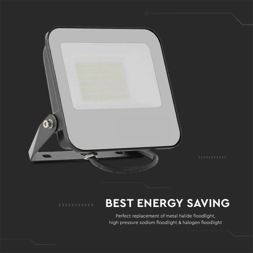 LED Prožektor LED/50W/230V 4000K IP65 must