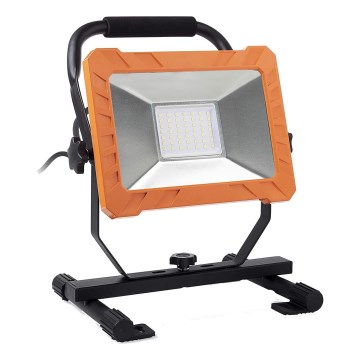 LED-prožektor LED/50W/230V 6500K IP65 oranž/must