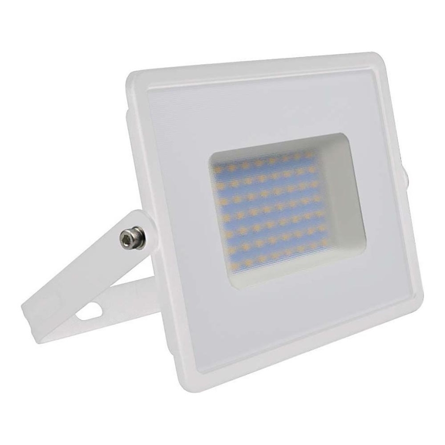 LED Prožektor LED/50W/230V 6500K IP65 valge