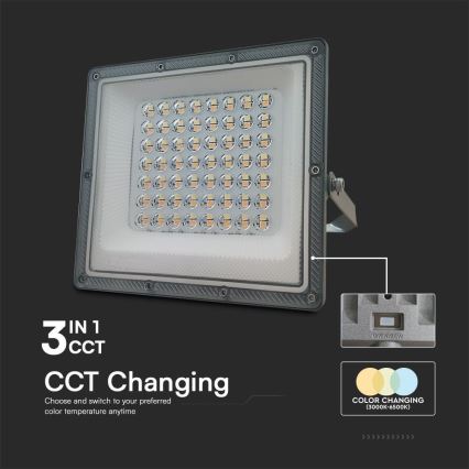LED Prožektor LED/50W/230V IP65 3000/4000/6500K hall