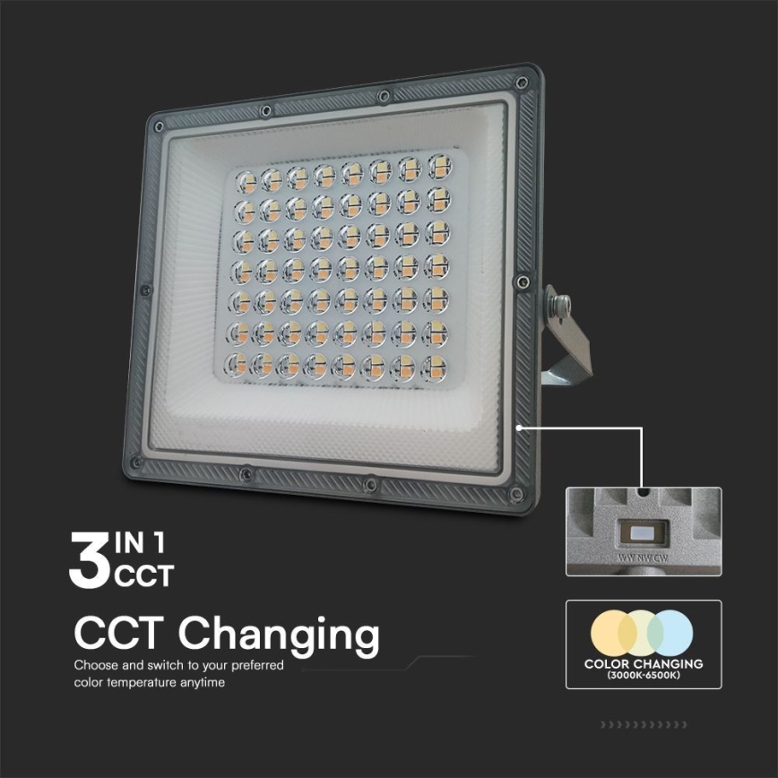 LED Prožektor LED/50W/230V IP65 3000/4000/6500K hall
