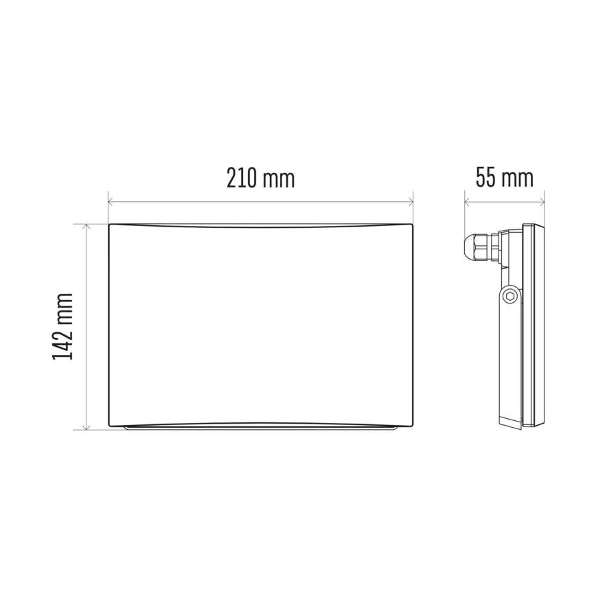 LED Prožektor LED/51W/230V IP65