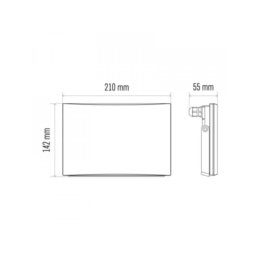 LED Prožektor LED/51W/230V IP65