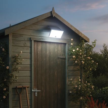 LED-prožektor liikumisanduriga ja päikesepaneeliga FUJI LED/8W/3,7V 2000 mAh IP65