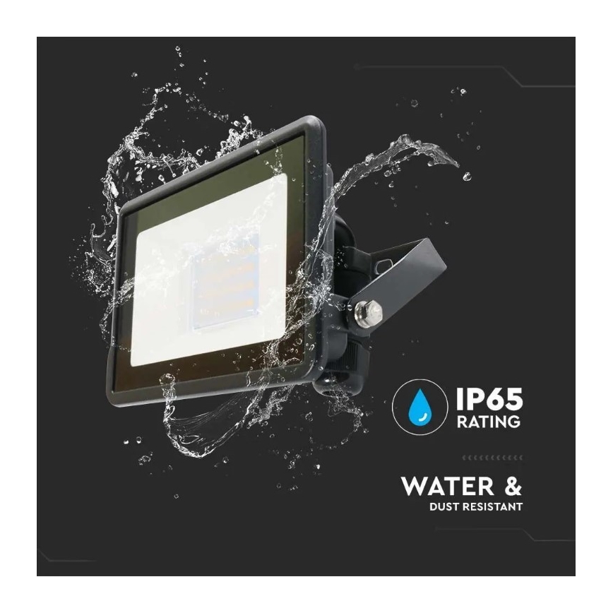 LED Prožektor otseühendusega SAMSUNG CHIP LED/20W/230V IP65 6500K