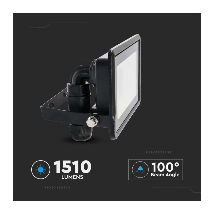 LED Prožektor otseühendusega SAMSUNG CHIP LED/20W/230V IP65 6500K