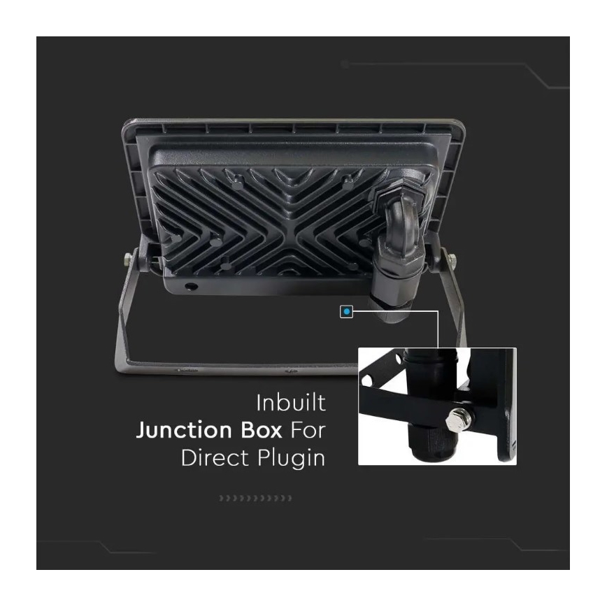 LED Prožektor otseühendusega SAMSUNG CHIP LED/30W/230V IP65 4000K