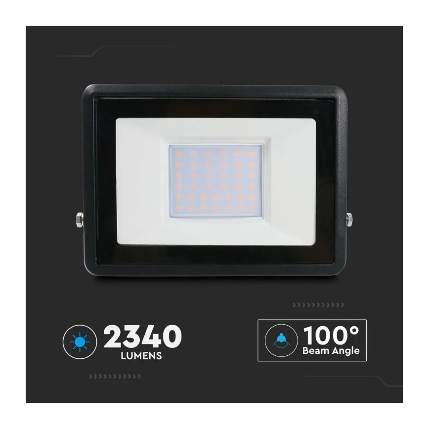 LED Prožektor otseühendusega SAMSUNG CHIP LED/30W/230V IP65 6500K