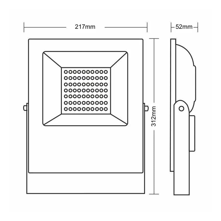 LED Prožektor PROFI PLUS LED/50W/230V 5000K IP66