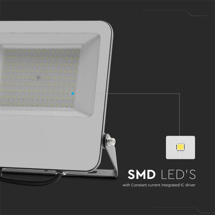 LED Prožektor SAMSUNG CHIP LED/100W/230V 4000K IP65 must
