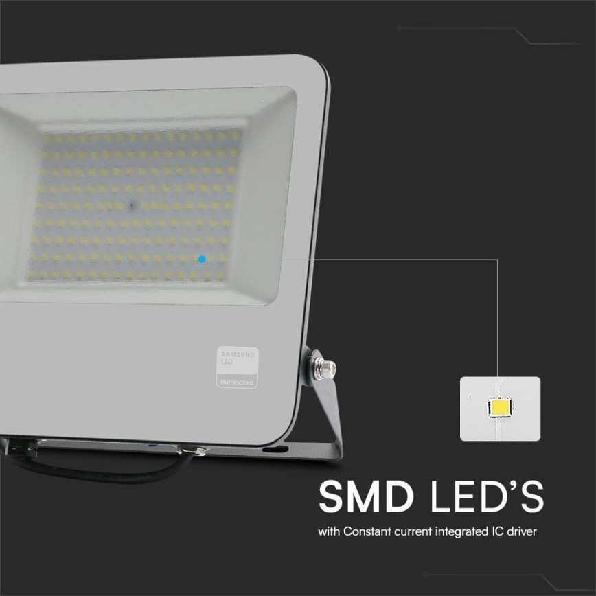 LED Prožektor SAMSUNG CHIP LED/100W/230V 6400K IP65 must