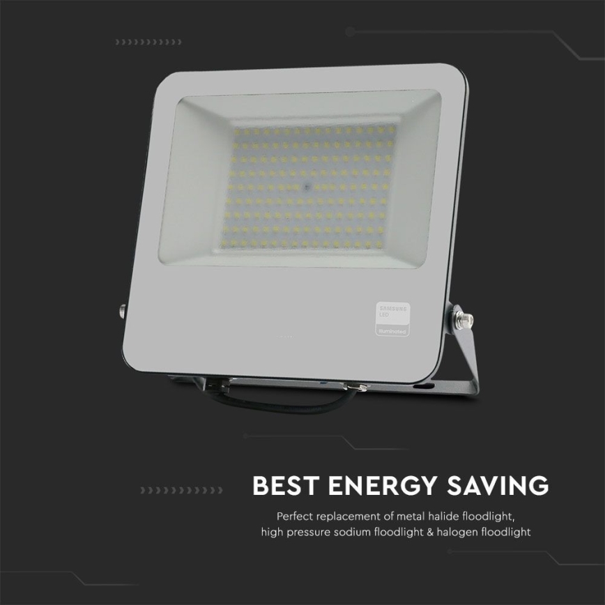 LED Prožektor SAMSUNG CHIP LED/100W/230V 6400K IP65 must