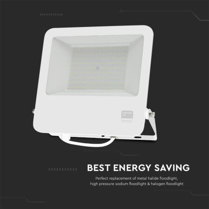 LED Prožektor SAMSUNG CHIP LED/100W/230V 6400K IP65 valge
