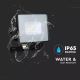 LED Prožektor SAMSUNG CHIP LED/10W/230V IP65 3000K must