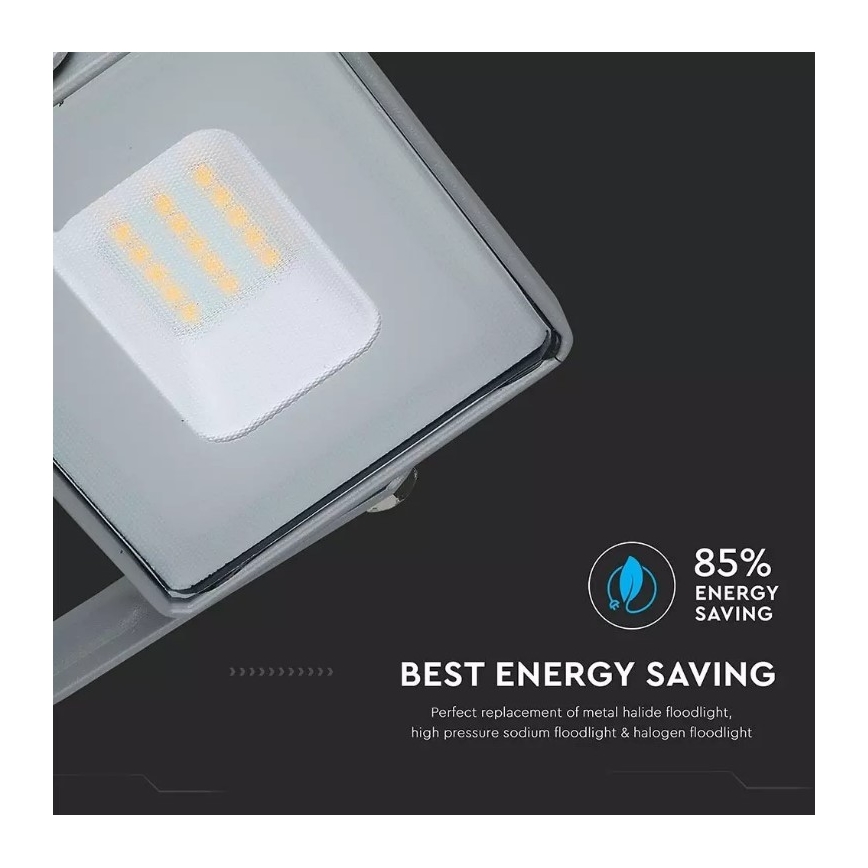 LED Prožektor SAMSUNG CHIP LED/10W/230V IP65 4000K hall