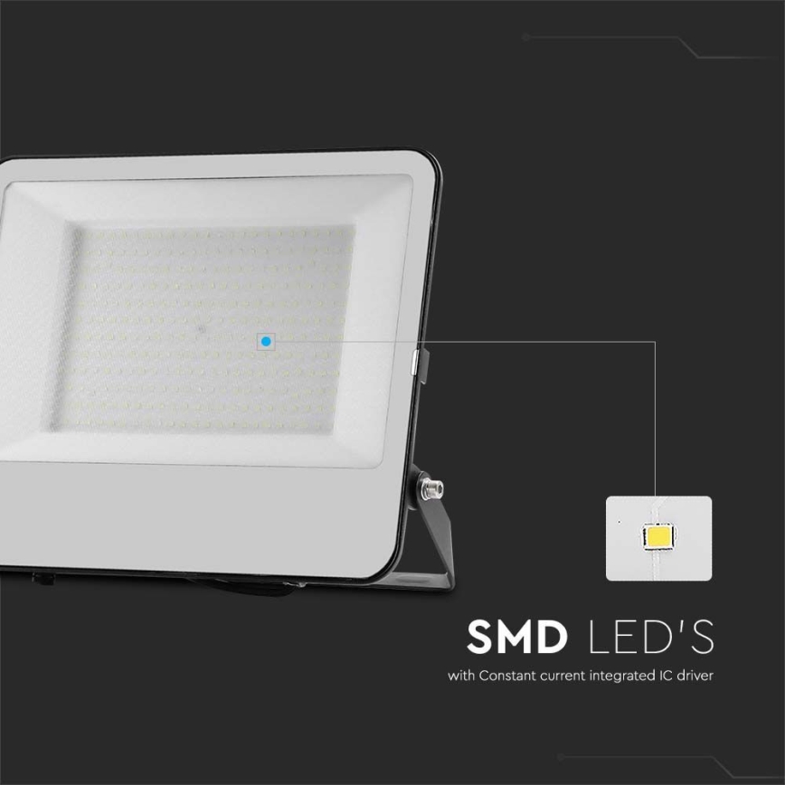LED Prožektor SAMSUNG CHIP LED/200W/230V 4000K IP65 must