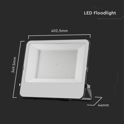 LED Prožektor SAMSUNG CHIP LED/200W/230V 6500K IP65 must