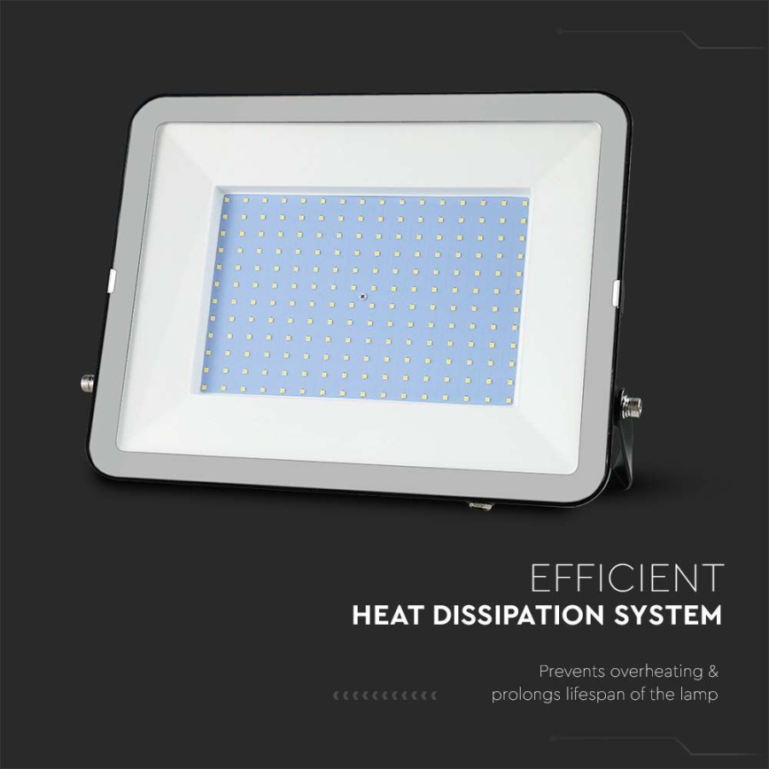 LED Prožektor SAMSUNG CHIP LED/300W/230V 6500K IP65 must