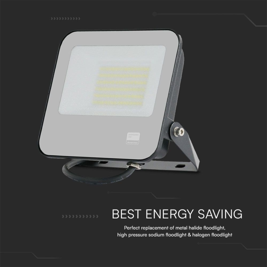 LED Prožektor SAMSUNG CHIP LED/50W/230V 6500K IP65 must